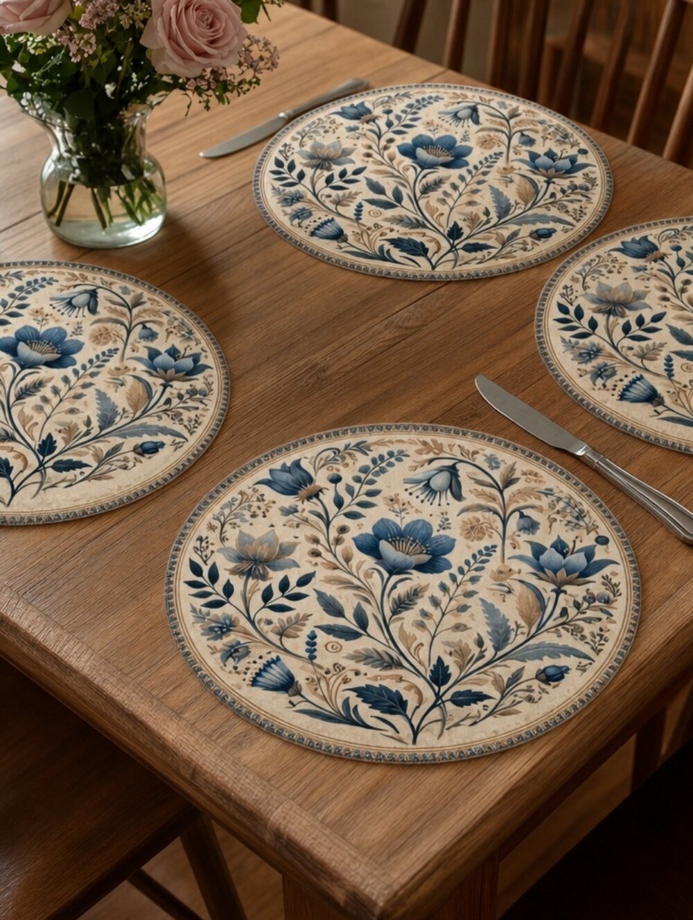 4 Piece Set Of Diningroom Table Mats - Picture 2 of 4